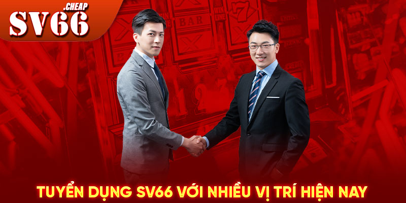 Tuyển dụng SV66 với nhiều vị trí hiện nay